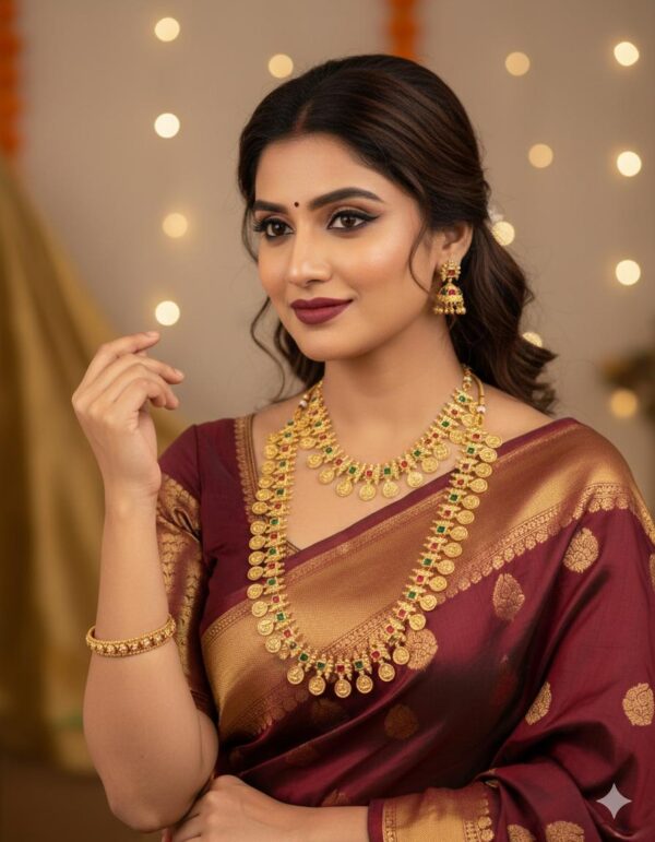 Vivanta design South Indian Jewellery Sets II Necklace For Women || Gold plated ||